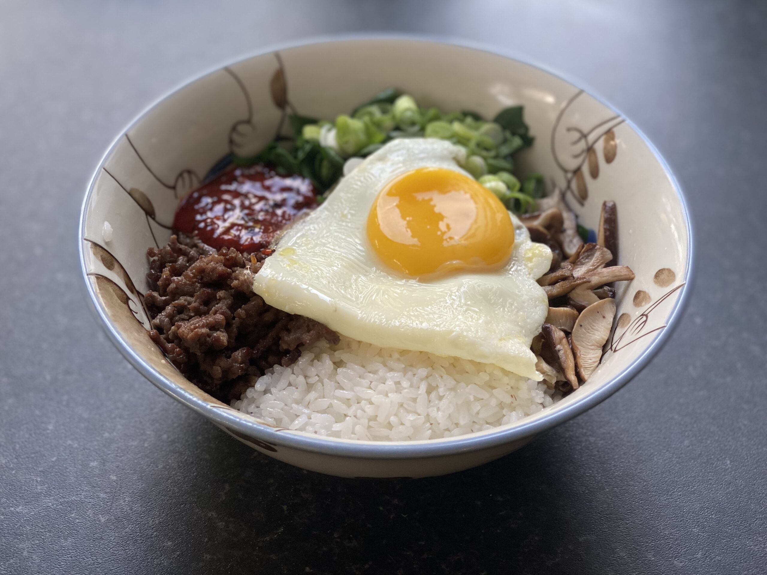 A bowl of Bibimbap