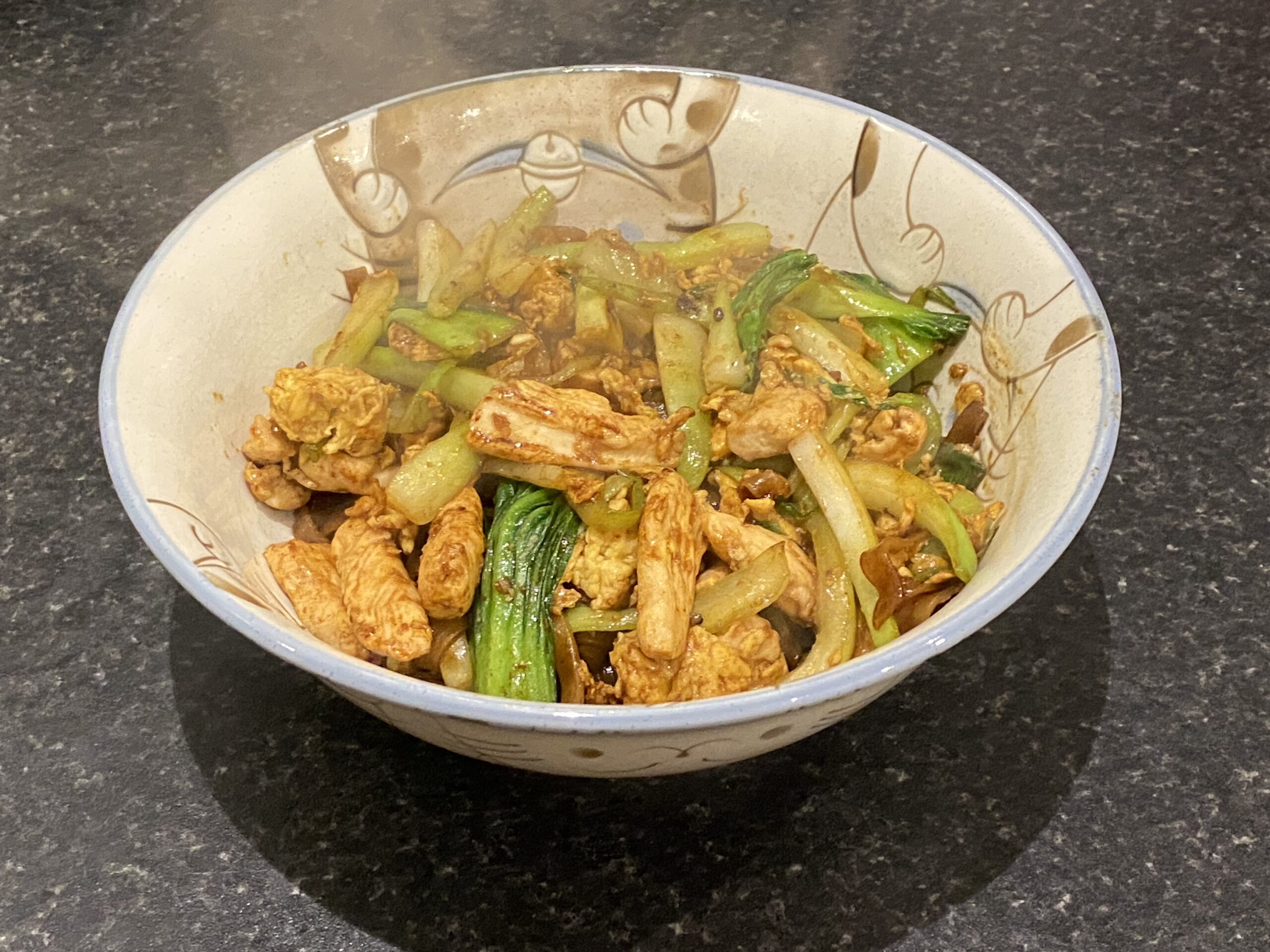 Bowl of Thai Stir Fried Noodles