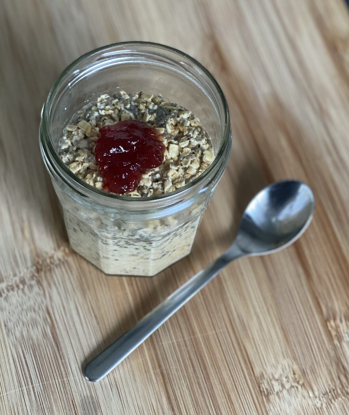 PB&J Overnight Oats